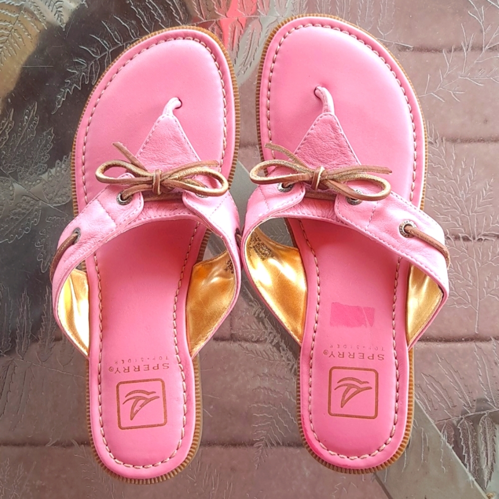 Pink Sperry Top Sider Sandal Size 7